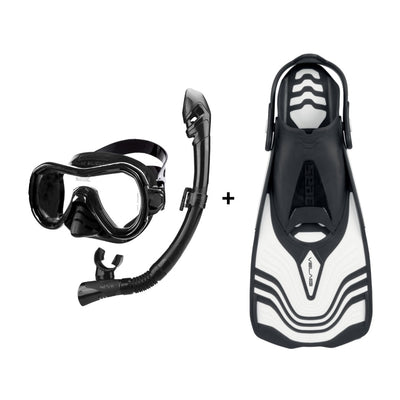 SEAC Mask with Snorkel & Fins 14 days Rental